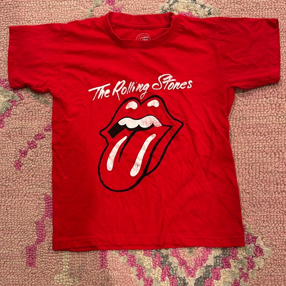 Kids Rolling Stone T shirt. Size 7/8. Super soft,  basically new ! Vintage feel!